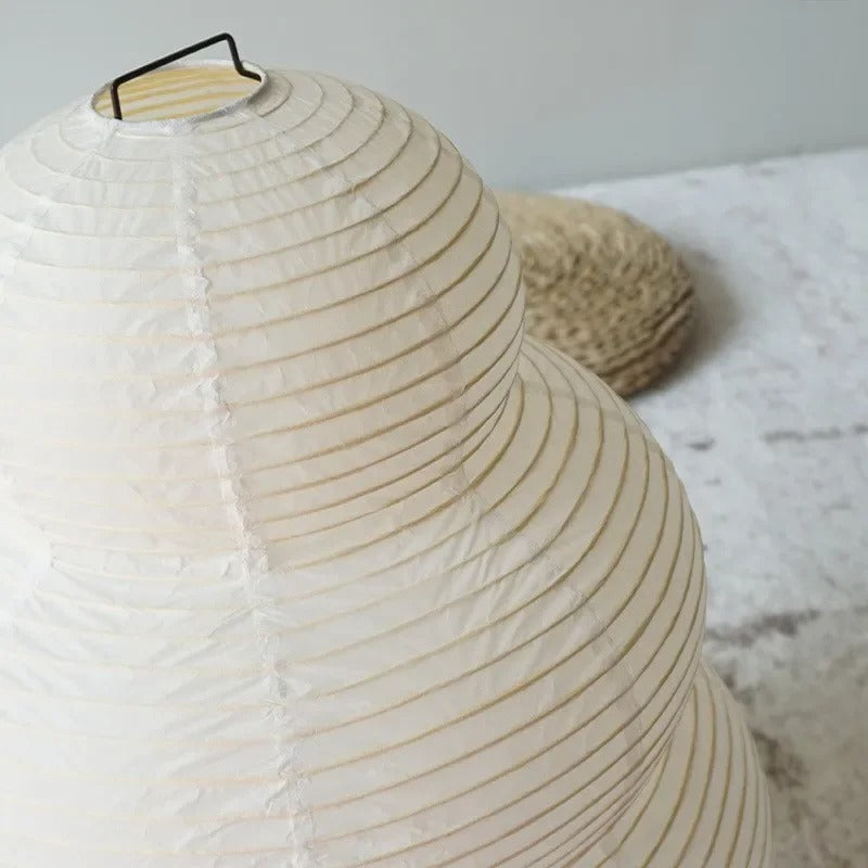 Hikari Washi Floor Lamp | 23.6″ | Rice Paper | Ambient Glow | Brick by Brick