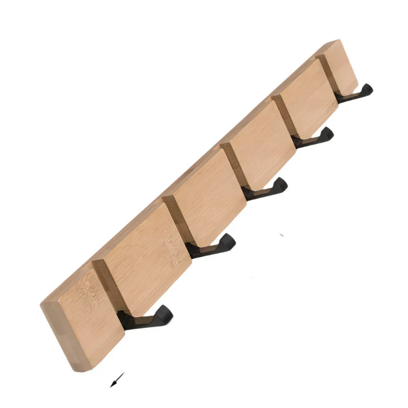 Modern Wooden Coat Rack | Wall-Mounted Storage Solution | Durable & Chic | Brick by Brick