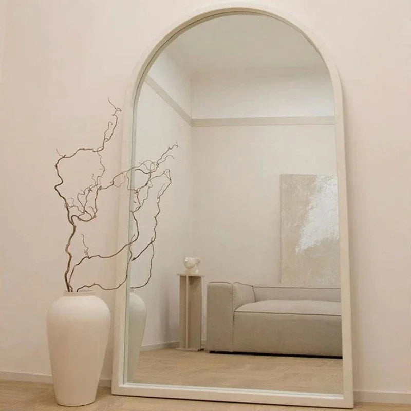 Natsuki Arched Mirror | Elegant Home Decor | 24 x 36 Wooden Frame | Versatile Accent Piece | Brick by Brick London 3