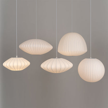 Scandinavian Pendant Light | Minimalist White Saucer Shade | Cozy Indoor Lighting | Brick by Brick
