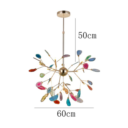 Nordic Agate Stone Chandelier | Modern Chandelier Light | Unique Home Decor | Metal | 30-60CM | Brick by Brick London  

Modern Agate Stone Chandelier | Elegant Lighting for Dining & Living Spaces | Metal | 30-60CM | Brick by Brick London 2