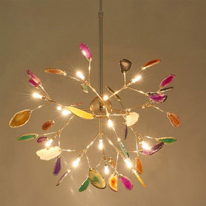 Nordic Agate Stone Chandelier | Modern Chandelier Light | Unique Home Decor | Metal | 30-60CM | Brick by Brick London  

Modern Agate Stone Chandelier | Elegant Lighting for Dining & Living Spaces | Metal | 30-60CM | Brick by Brick London 5