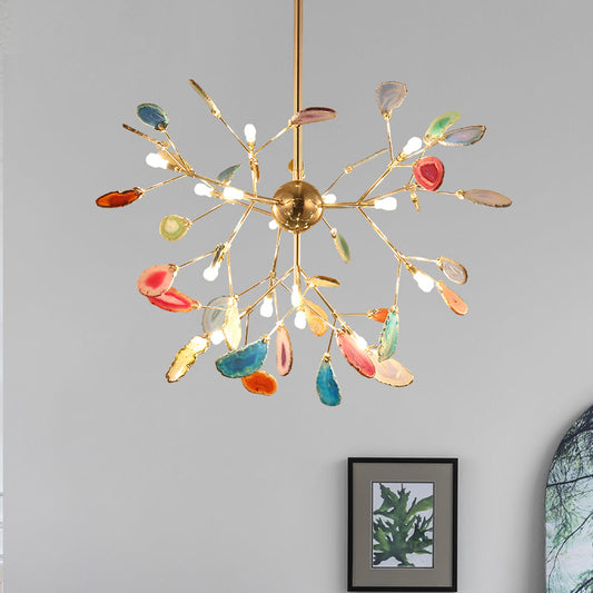 Nordic Agate Stone Chandelier | Modern Chandelier Light | Unique Home Decor | Metal | 30-60CM | Brick by Brick London  

Modern Agate Stone Chandelier | Elegant Lighting for Dining & Living Spaces | Metal | 30-60CM | Brick by Brick London 0