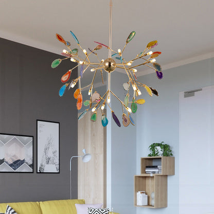 Nordic Agate Stone Chandelier | Modern Chandelier Light | Unique Home Decor | Metal | 30-60CM | Brick by Brick London  

Modern Agate Stone Chandelier | Elegant Lighting for Dining & Living Spaces | Metal | 30-60CM | Brick by Brick London 4