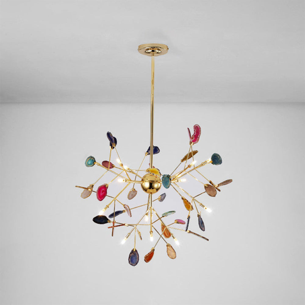 Nordic Agate Stone Chandelier | Modern Chandelier Light | Unique Home Decor | Metal | 30-60CM | Brick by Brick London  

Modern Agate Stone Chandelier | Elegant Lighting for Dining & Living Spaces | Metal | 30-60CM | Brick by Brick London 1