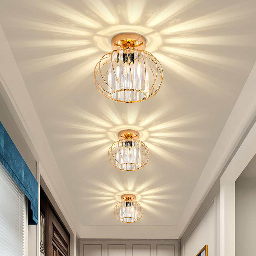 Nordic Glass Pendant Light | 6.3 in | Globular Shade | Modern Minimalist Lighting | Elegant Home Accent | Brick by Brick