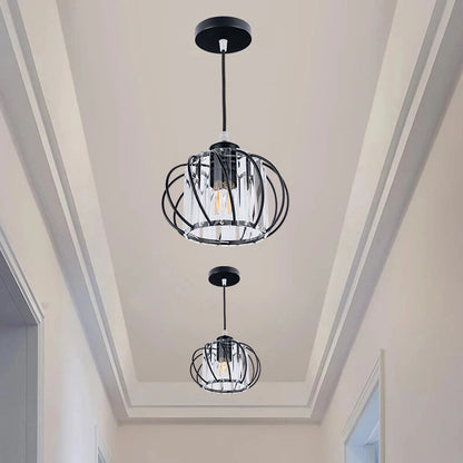 Nordic Glass Pendant Light | 6.3 in | Globular Shade | Modern Minimalist Lighting | Elegant Home Accent | Brick by Brick