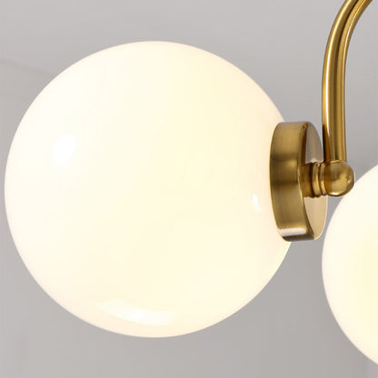 Modern Chrome Chandelier | Nordic Glass Ceiling Light | Contemporary Pendant Fixture | 220V–240V | Brick by Brick