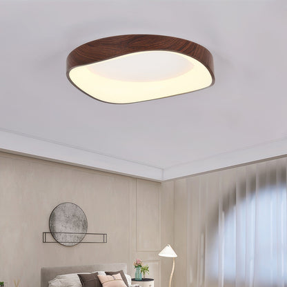 Wood Grain Ceiling Lamp | 15.7 - 23.6 in | Scandinavian Artistic | LED | Brick by Brick