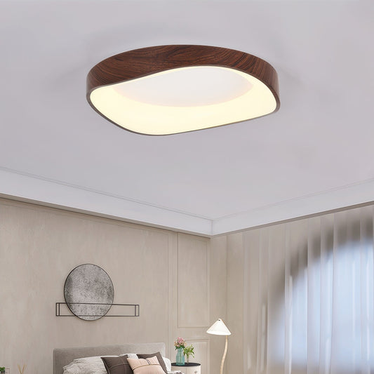 Wood Grain Ceiling Lamp | 15.7 - 23.6 in | Scandinavian Artistic | LED | Brick by Brick
