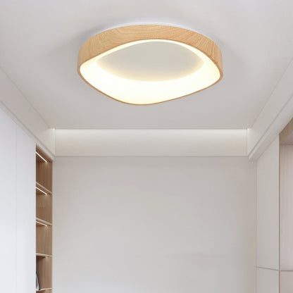 Wood Grain Ceiling Lamp | 15.7 - 23.6 in | Scandinavian Artistic | LED | Brick by Brick