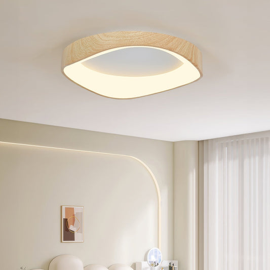 Wood Grain Ceiling Lamp | 15.7 - 23.6 in | Scandinavian Artistic | LED | Brick by Brick
