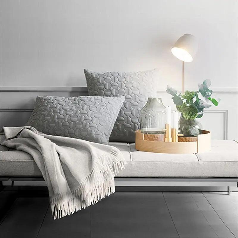 Nordic Plug-In Wall Sconce | 7.9 x 5.9 in | Metal & Wood | Modern Minimalist Lighting | Brick by Brick