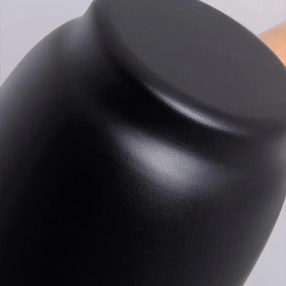 Nordic Plug-In Wall Sconce | 7.9 x 5.9 in | Metal & Wood | Modern Minimalist Lighting | Brick by Brick