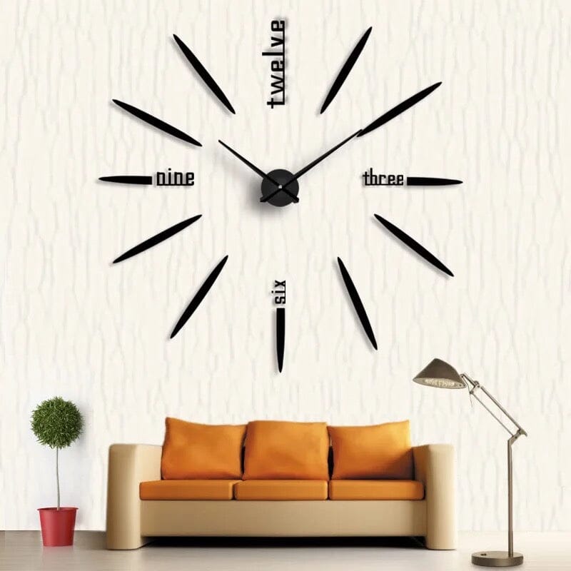 Orlano Large Wall Clock | Modern 3D Design | Customizable Size | Silent Quartz Movement | Brick by Brick London

Minimal 3D Modern Wall Clock | Large Customizable Size | Silent Quartz | Stylish Home Decor | Brick by Brick London 0