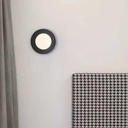 Contemporary Circular Wall Lamp | Dia 7.9 in or 11.8 in | Metal & Glass | Indoor LED | Brick by Brick