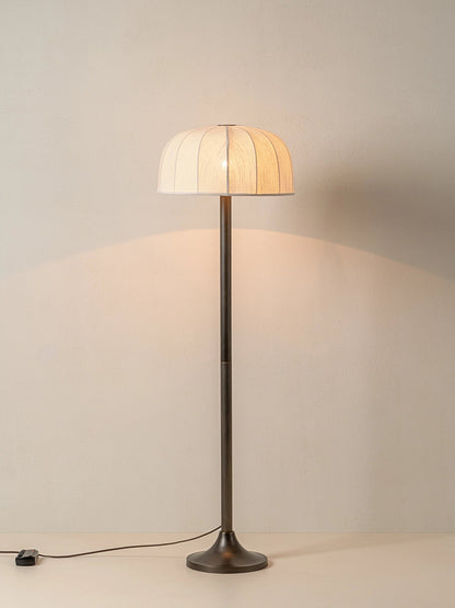 Ottino Floor Lamp Bronze | Art-Deco Inspired Lighting | Linen Shade | Elegant Home Decor | Brick by Brick London 2
