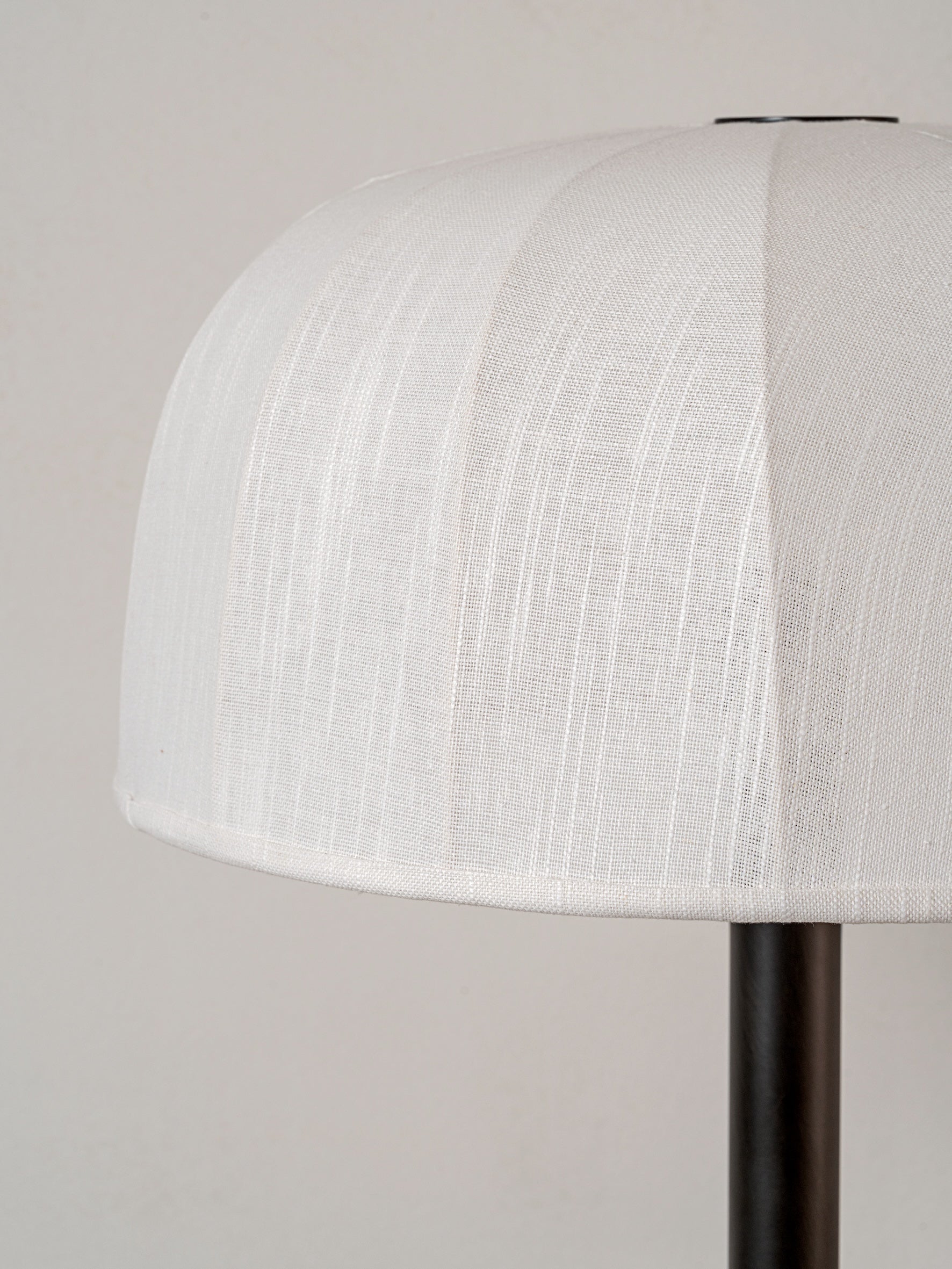 Ottino Floor Lamp Bronze | Art-Deco Inspired Lighting | Linen Shade | Elegant Home Decor | Brick by Brick London 4