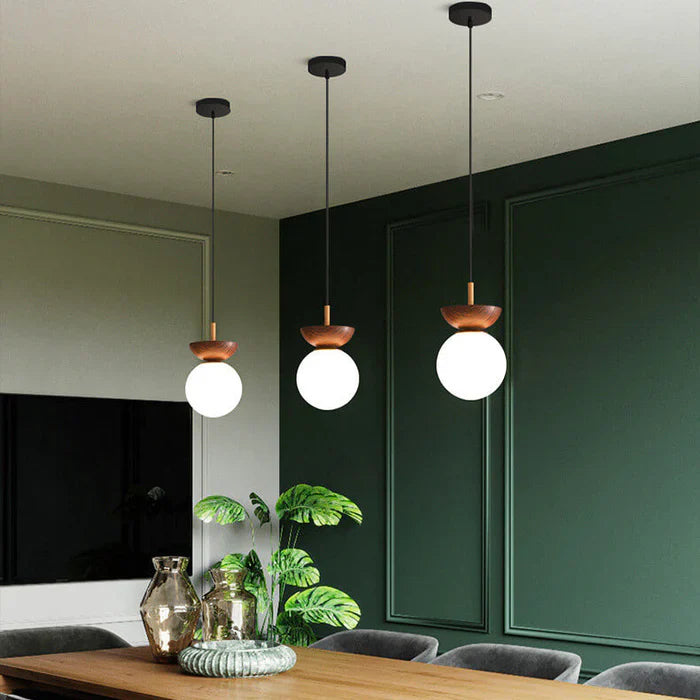 LED Pendant Light | 6.3″ × 70.87″ | Japanese Style Ceiling Lamp | 3 Lighting Modes | Minimalist Home Lighting | Brick by Brick