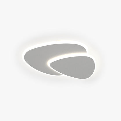 Flush Mount Ceiling Light | 15.8/19.7 in | Modern LED | Metal & Acrylic Fixture | Brick by Brick