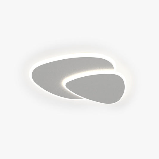 Flush Mount Ceiling Light | 15.8/19.7 in | Modern LED | Metal & Acrylic Fixture | Brick by Brick