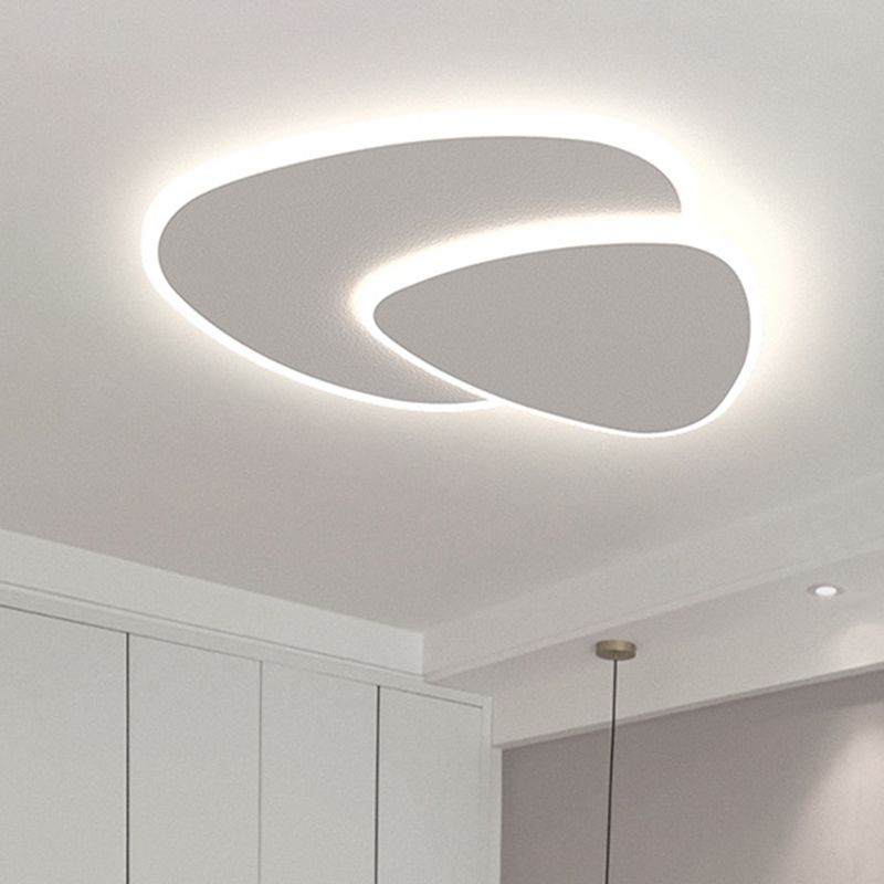 Flush Mount Ceiling Light | 15.8/19.7 in | Modern LED | Metal & Acrylic Fixture | Brick by Brick