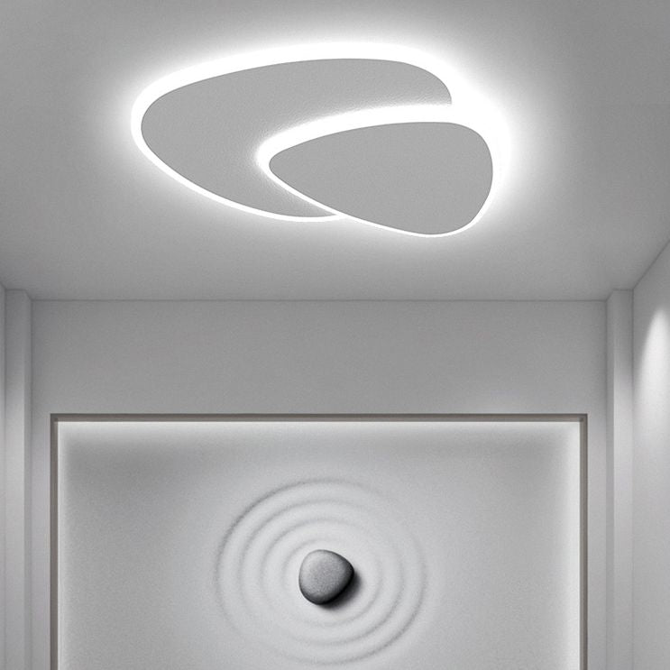 Flush Mount Ceiling Light | 15.8/19.7 in | Modern LED | Metal & Acrylic Fixture | Brick by Brick