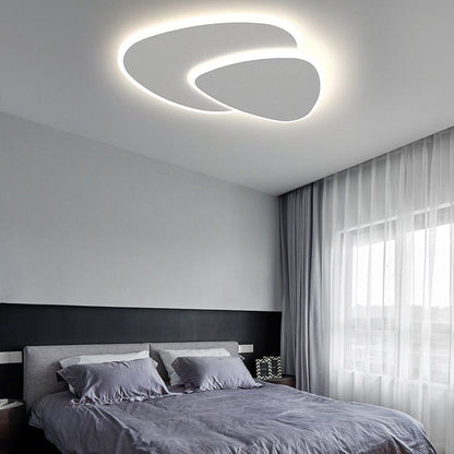 Flush Mount Ceiling Light | 15.8/19.7 in | Modern LED | Metal & Acrylic Fixture | Brick by Brick