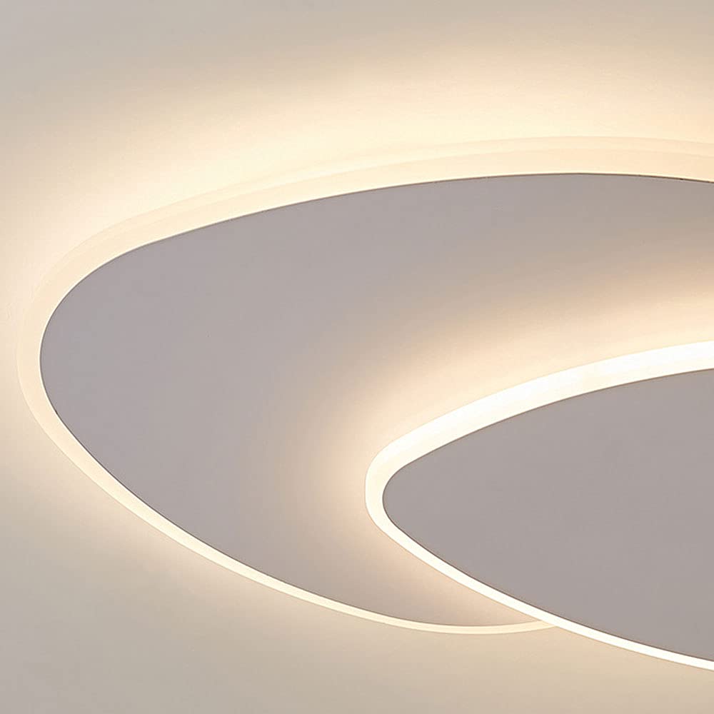 Flush Mount Ceiling Light | 15.8/19.7 in | Modern LED | Metal & Acrylic Fixture | Brick by Brick