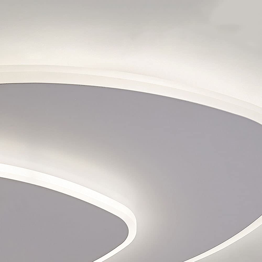 Flush Mount Ceiling Light | 15.8/19.7 in | Modern LED | Metal & Acrylic Fixture | Brick by Brick