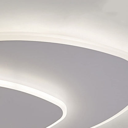 Flush Mount Ceiling Light | 15.8/19.7 in | Modern LED | Metal & Acrylic Fixture | Brick by Brick
