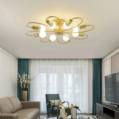 Modern Industrial Ceiling Lamp | L19.69-32.68 in | E27 Pendant Light | Retro Iron Chandelier | Brick by Brick