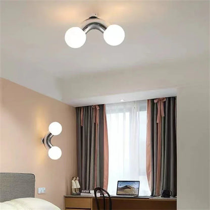 Bauhaus Creative Wall Lamp | 10.2 x 6.7 x 7.9 in | Modern Up & Down Lighting | Corridor, Bedroom, Cafe | Brick by Brick