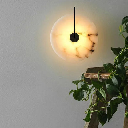 Glass Wall Lamp | 5.9-9.8 in | Iron and Glass | LED Lighting Fixture | Modern Home Decor | Brick by Brick