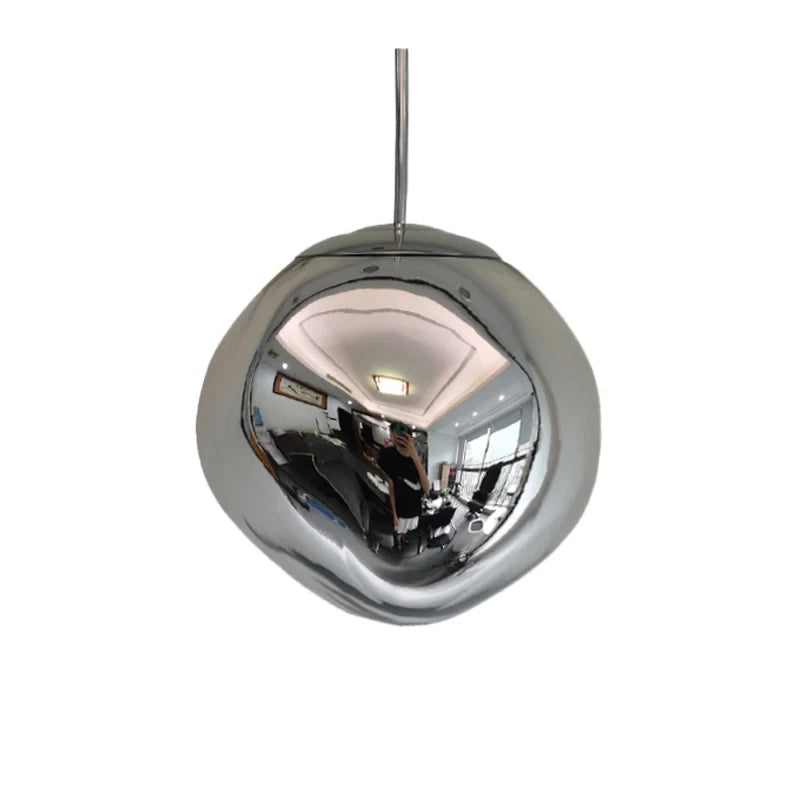 Nordic Lava Glass Pendant Light | Modern LED Chandelier | Indoor Hanging Lamp | Brick by Brick