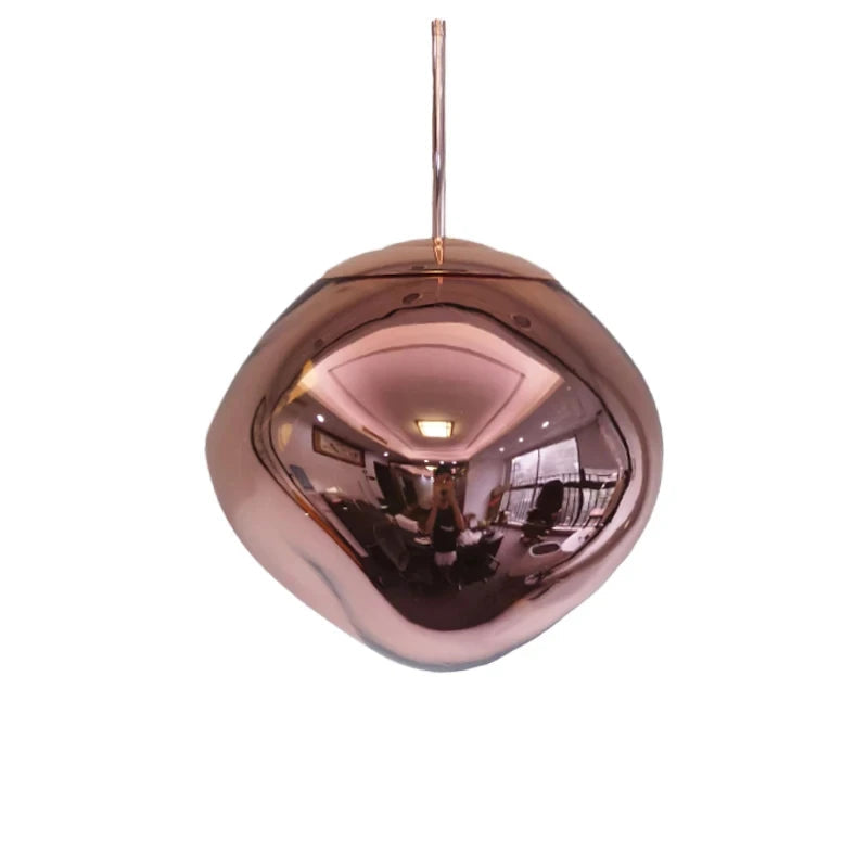 Nordic Lava Glass Pendant Light | Modern LED Chandelier | Indoor Hanging Lamp | Brick by Brick