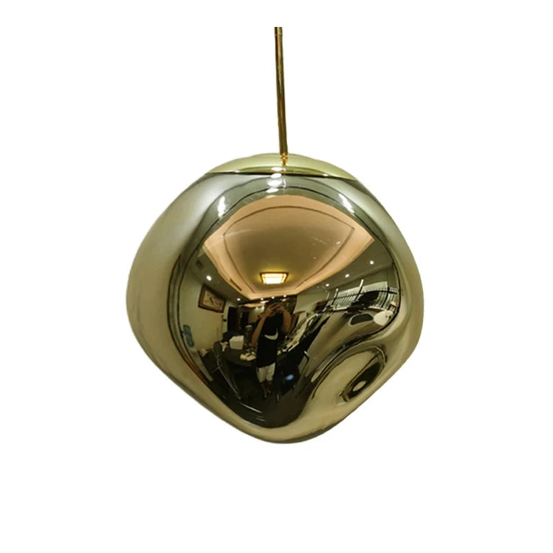 Nordic Lava Glass Pendant Light | Modern LED Chandelier | Indoor Hanging Lamp | Brick by Brick
