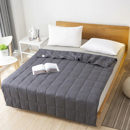 Weighted Blankets for Adults | 35.8 x 80.0 in | Decompression Sleep Aid | Quilted Heavy Quilt Throw Blanket | Brick by Brick