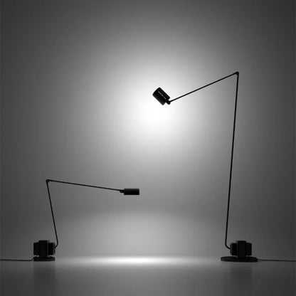 Bauhaus Swing Arm Lamp | Adjustable Floor & Desk Lighting | Retro Industrial Italian Design | Brick by Brick