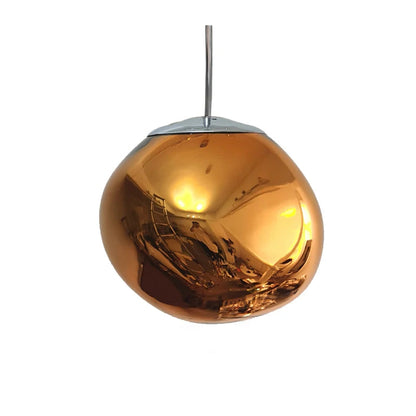 Nordic Lava Glass Pendant Light | Modern LED Chandelier | Indoor Hanging Lamp | Brick by Brick