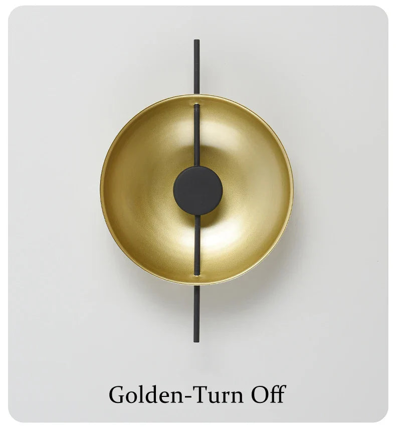 Sleek Nordic Wall Sconce | 11.8 x 18.9/19.7 in | Metal Dimmable Wall Light | Ambient Hallway & Living Lamp | Brick by Brick