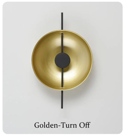 Sleek Nordic Wall Sconce | 11.8 x 18.9/19.7 in | Metal Dimmable Wall Light | Ambient Hallway & Living Lamp | Brick by Brick