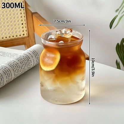 Wave Glass Cup | Transparent Ripple Drinking Cup | 300ml to 650ml | Creative Mug | Brick by Brick