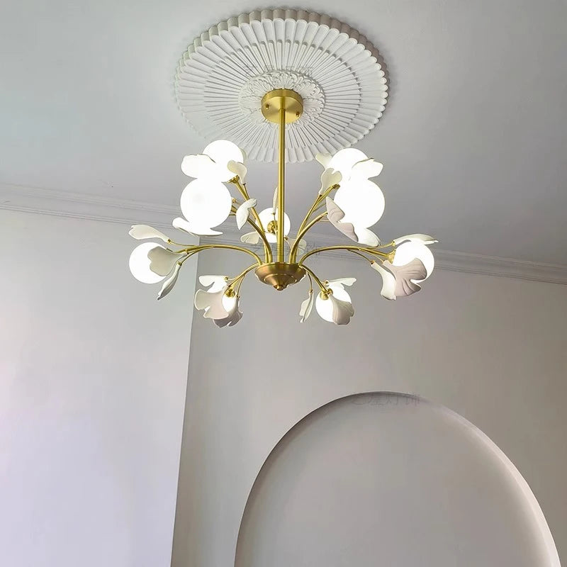 Modern Pendant Chandelier | LED Hanging Ceiling Light | Adjustable Alloy Glass Lamp | Dining Living Bedroom | Brick by Brick