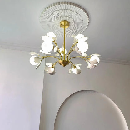 Modern Pendant Chandelier | LED Hanging Ceiling Light | Adjustable Alloy Glass Lamp | Dining Living Bedroom | Brick by Brick