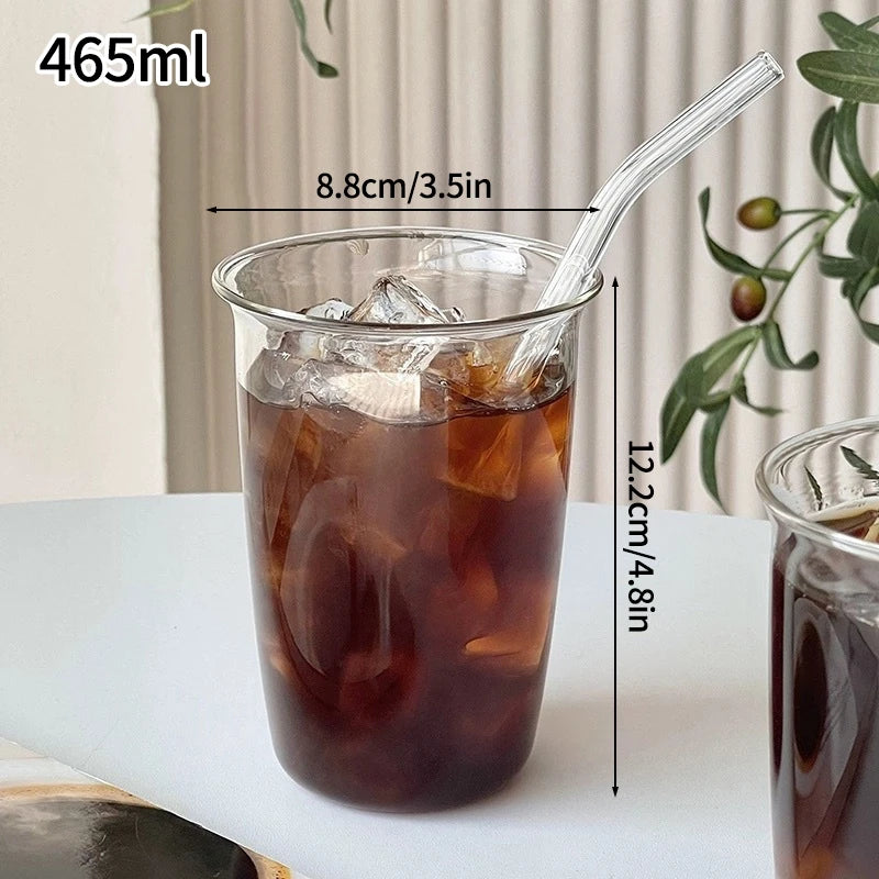 Wave Glass Cup | Transparent Ripple Drinking Cup | 300ml to 650ml | Creative Mug | Brick by Brick