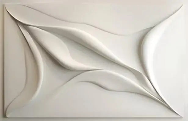 Abstract 3D Textured Canvas | 5.9 - 47.2 in | Minimalist Wall Art | Modern Home & Bedroom Decor | Unframed | Brick by Brick