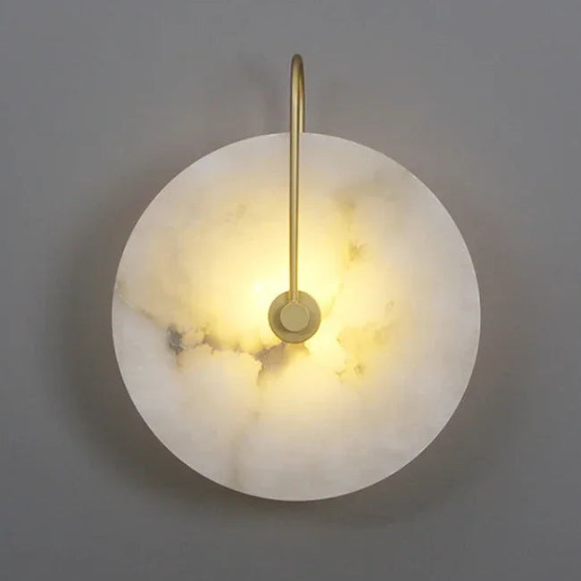 Glass Wall Lamp | 5.9-9.8 in | Iron and Glass | LED Lighting Fixture | Modern Home Decor | Brick by Brick