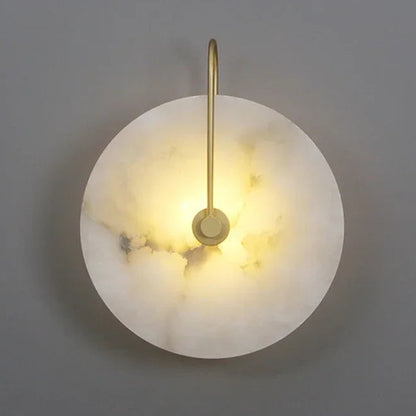 Glass Wall Lamp | 5.9-9.8 in | Iron and Glass | LED Lighting Fixture | Modern Home Decor | Brick by Brick