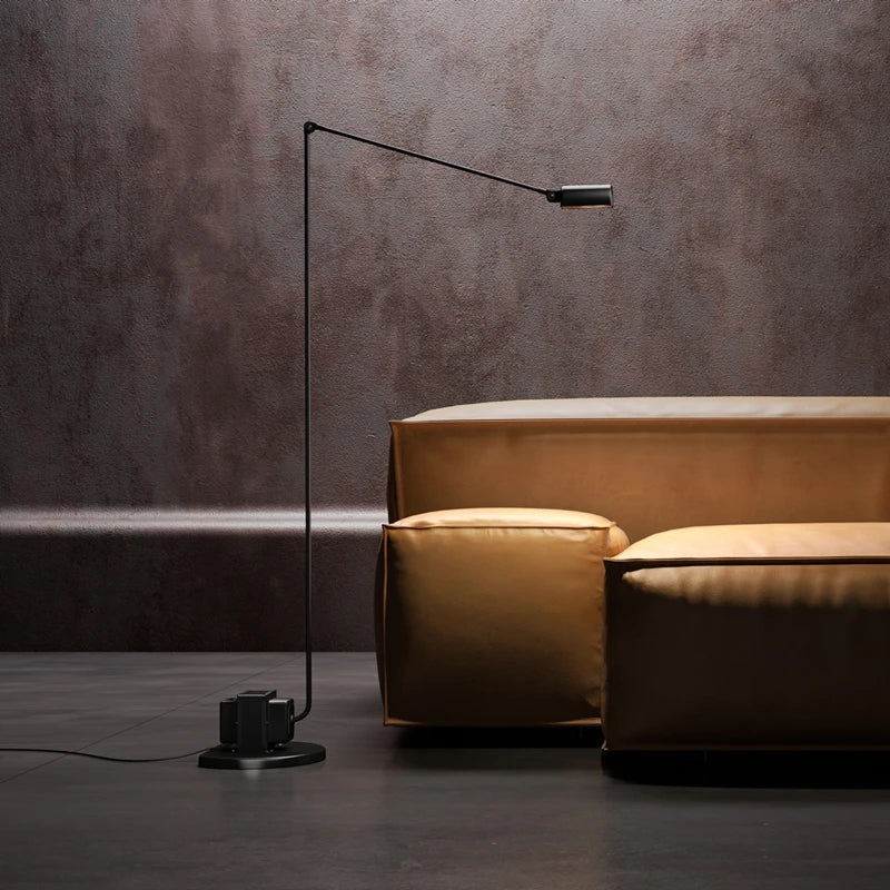 Bauhaus Swing Arm Lamp | Adjustable Floor & Desk Lighting | Retro Industrial Italian Design | Brick by Brick